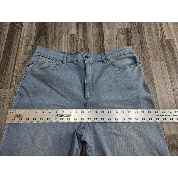 Gloria Vanderbilt Amanda Jeans Womens 16 Cropped Denim All Around Slimming - Picture 9 of 12